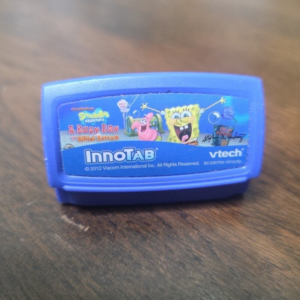 SpongeBob‎ SquarePants: A Busy Day in Bikini Bottom [VTech Innotab]